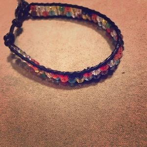 Multi colored bracelet.